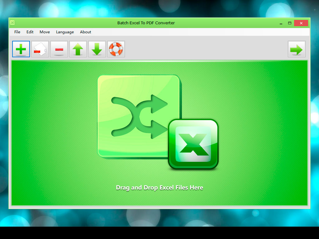 Batch Excel To PDF Converter 1.1 full