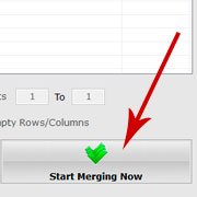 Start Merging Excel Files