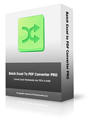 Buy Batch Excel to PDF Converter PRO